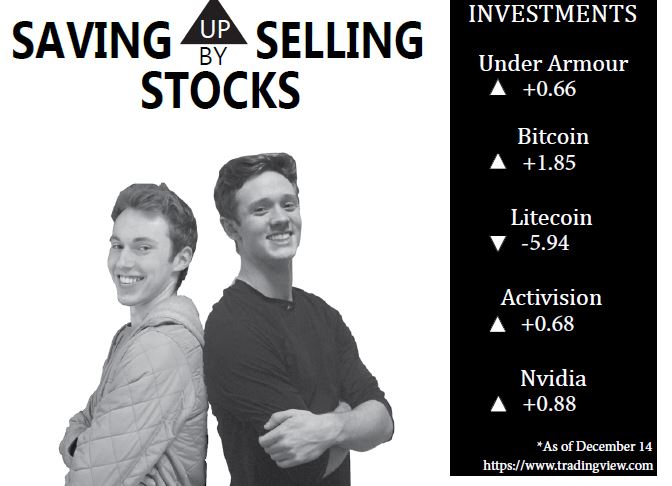 Saving up by selling stocks