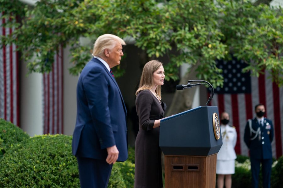 President Donald Trump nominated judge Amy Coney Barrett to precede Ruth Bader Ginsburg on the Supreme Court.