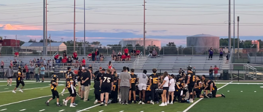 The Railer Football team after their Friday night Jamboree. 