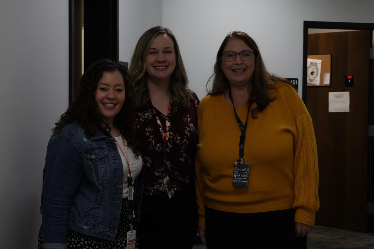 Newton High Counselors gathered for a photo.