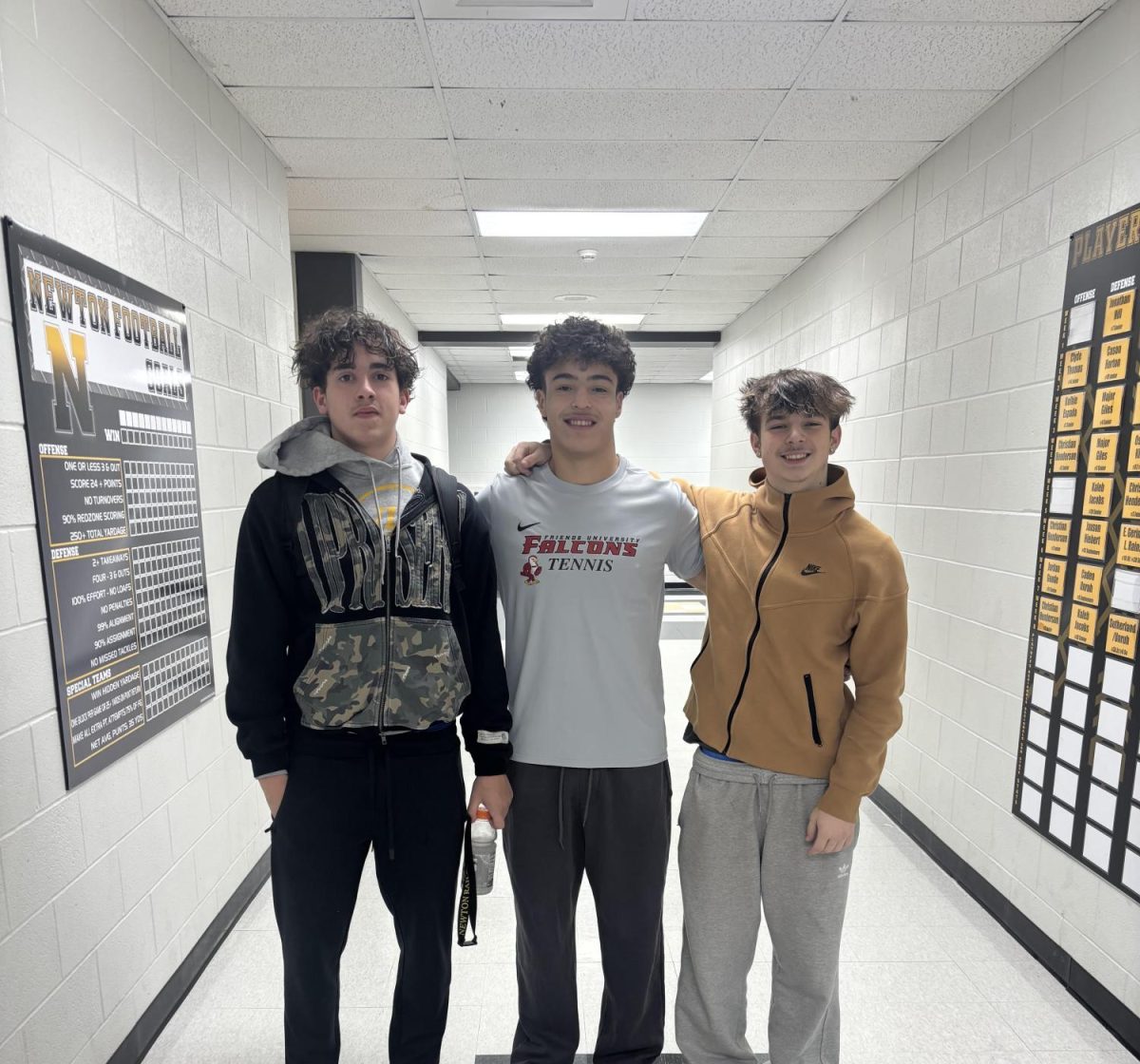 Long time friendgroup poses for a photo.